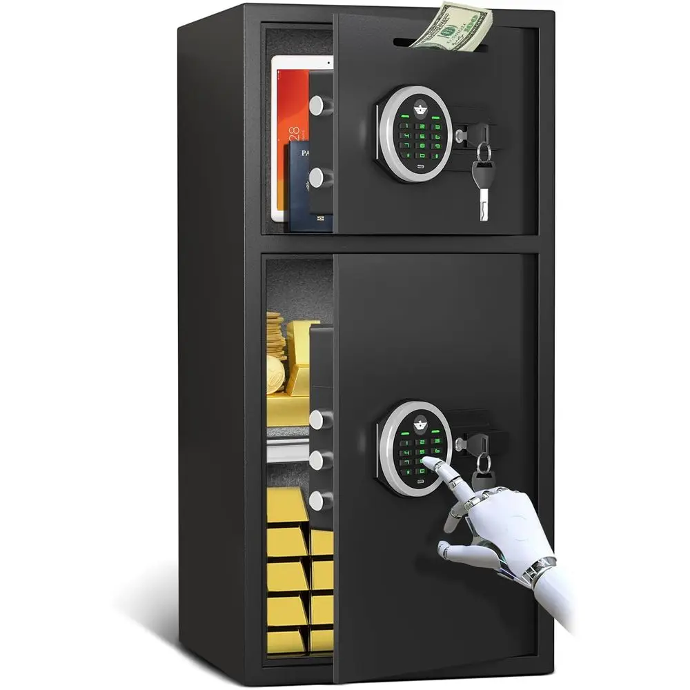 Safe Box Digital - Coffre-fort numérique extra large étanche pour