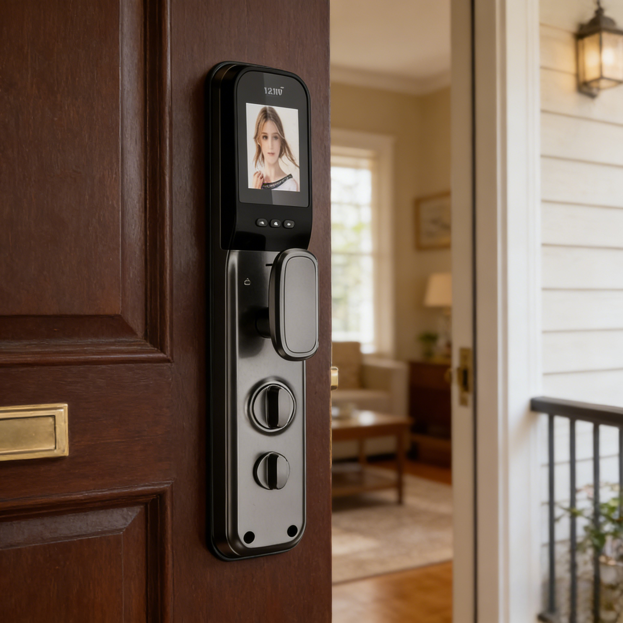 Home Security Camera - Serrure de porte intelligente HX5 avec