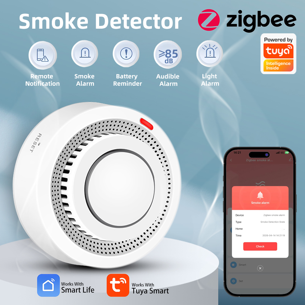 Home Security Battery Replacement - Arumny Tuya Zigbee – détecteur de