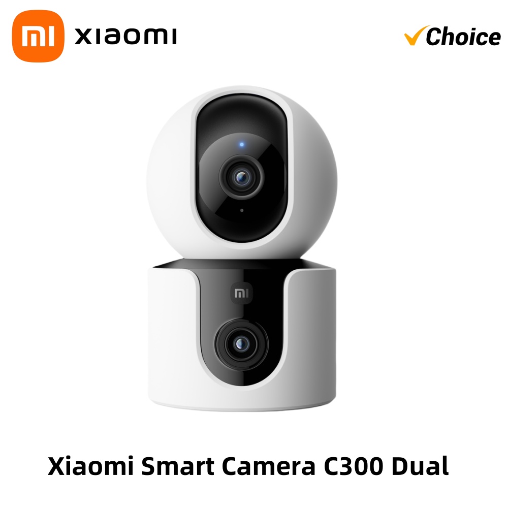 Home Security Camera 360 Xiaomi - Xiaomi C300 Caméra intelligente double objectif