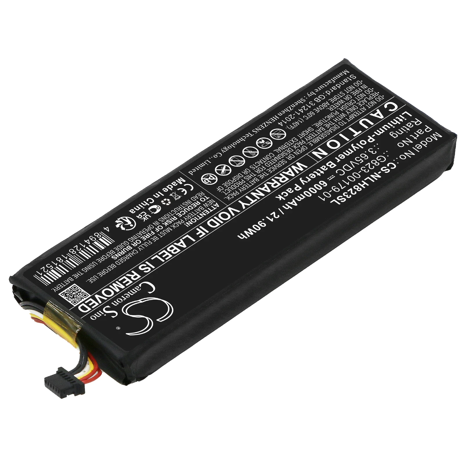 Home Security Battery Replacement - CameronSino batterie li-polymère de remplacement G823-00179-01