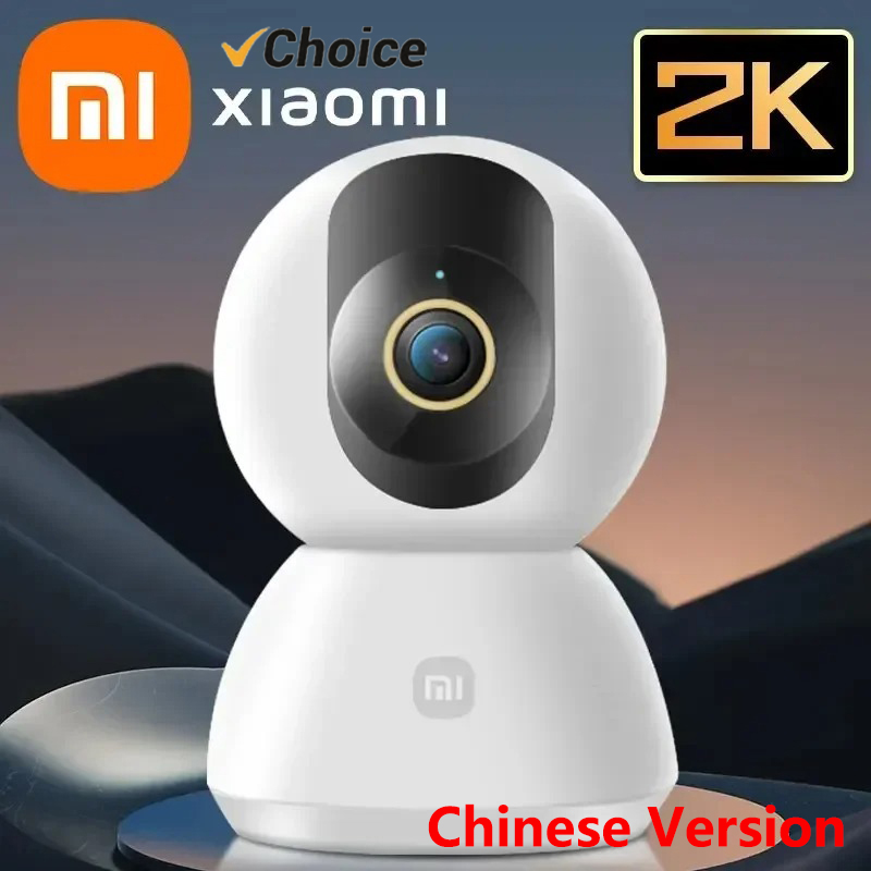 Home Security Camera 360 Xiaomi - Caméra intelligente Xiaomi originale 2K 1296P