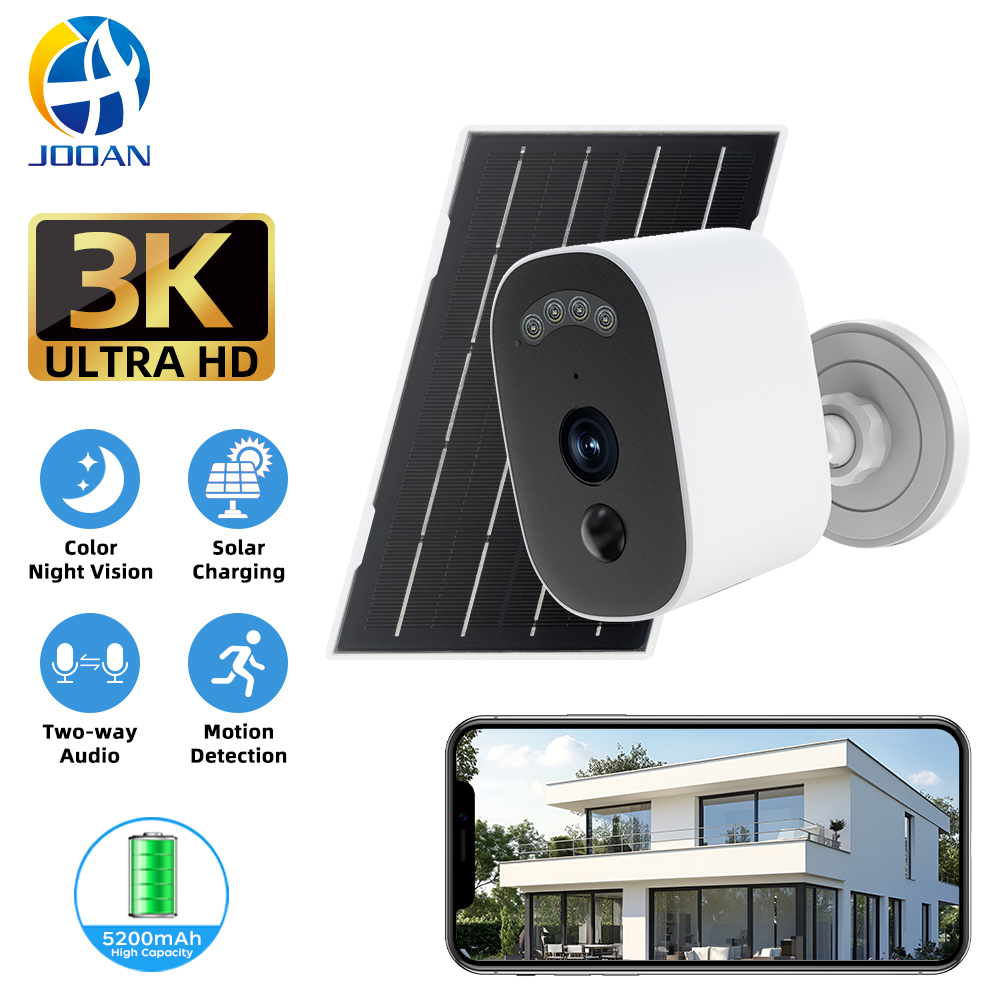 Home Security Cameras Wireless - Jooan 3K HD caméra de sécurité