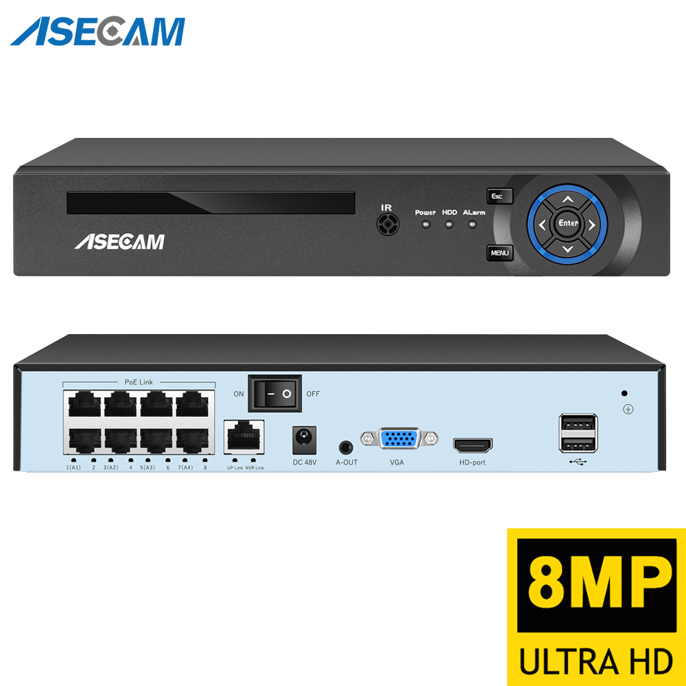 Home Security Camera - Super 8MP POE NVR enregistreur vidéo