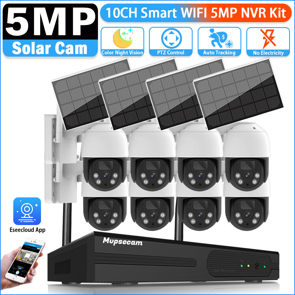 Home Security Kit With Camera - Kit de système de caméra IP