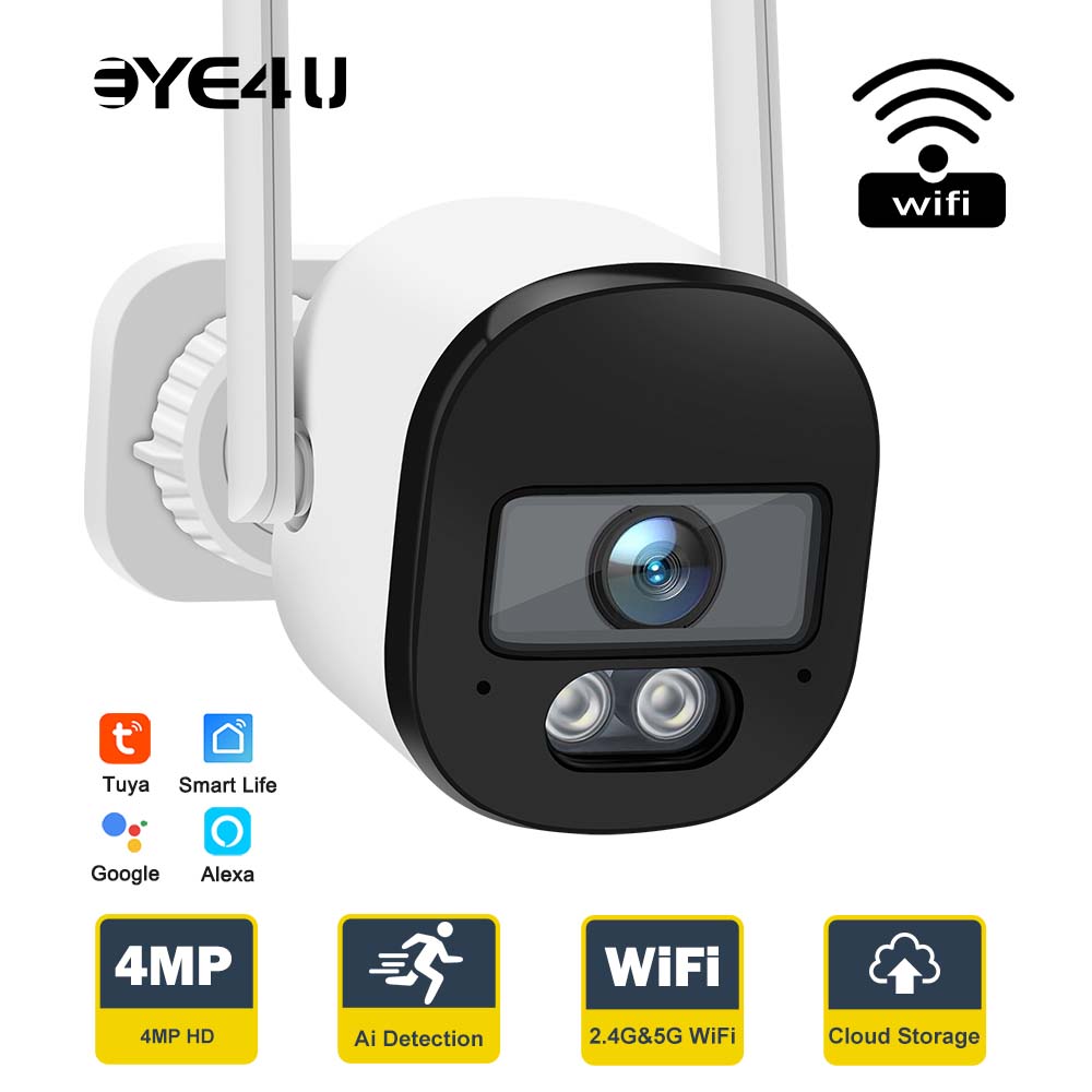 Home Security Google Camera - Tuya-Mini Caméra de permission Bullet, Caméras