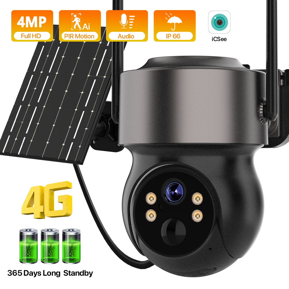 Home Security Cameras Wireless - Caméra de sécurité extérieure sans fil