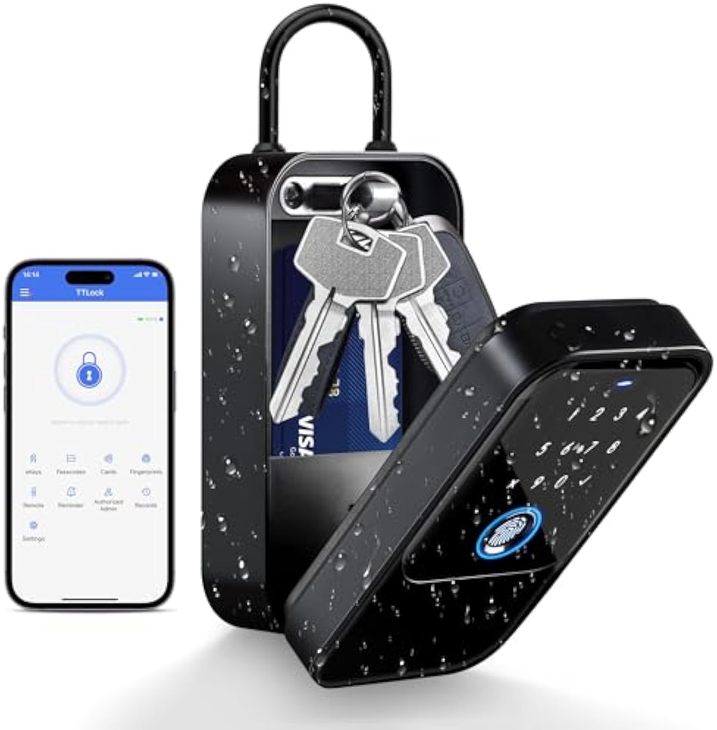 Safe Box Digital - TTlock-Boîte de verrouillage à clé intelligente,