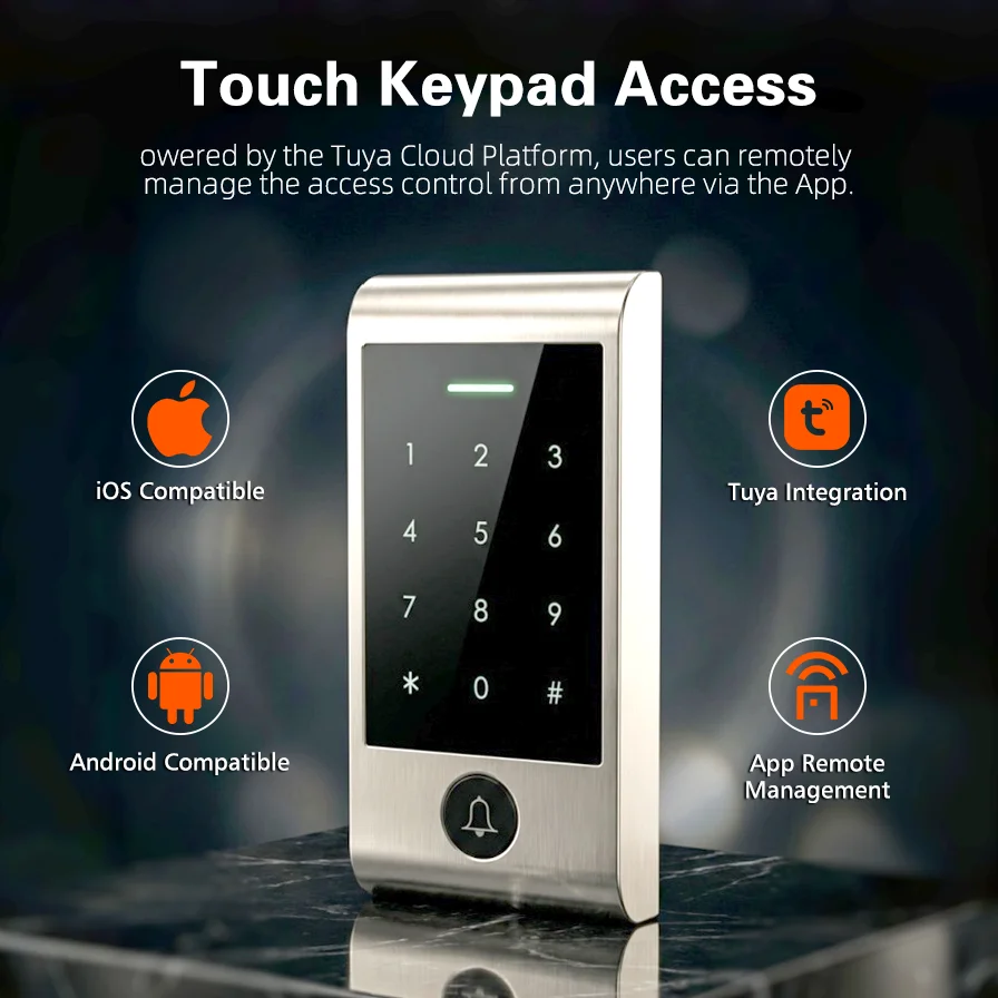 Home Security Lock System - Système d'accès avancé avec clavier tactile