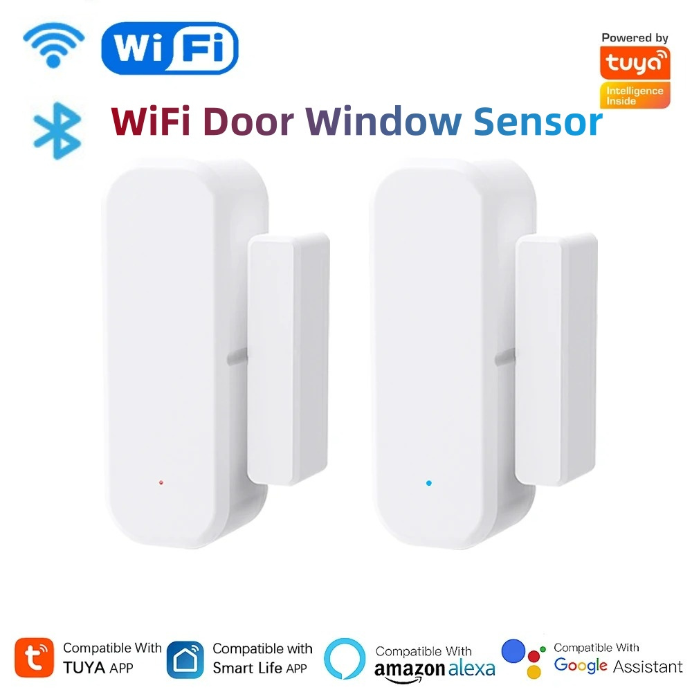 Sim Gsm Alarm - Capteur de porte/fenêtre intelligent WiFi Tuya,