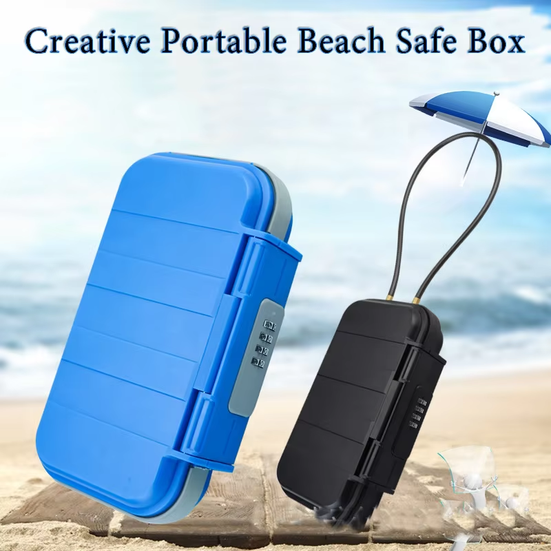 Safe Box Digital - BLOLock-Coffre-fort de plage portable avec fil