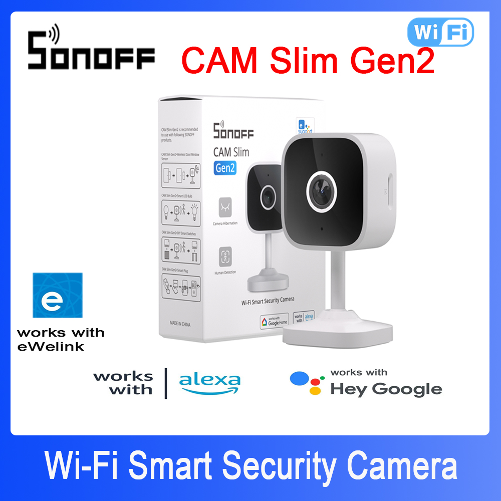Home Security Google Camera - SONOFF CAM Slim Gen2 WiFi caméra