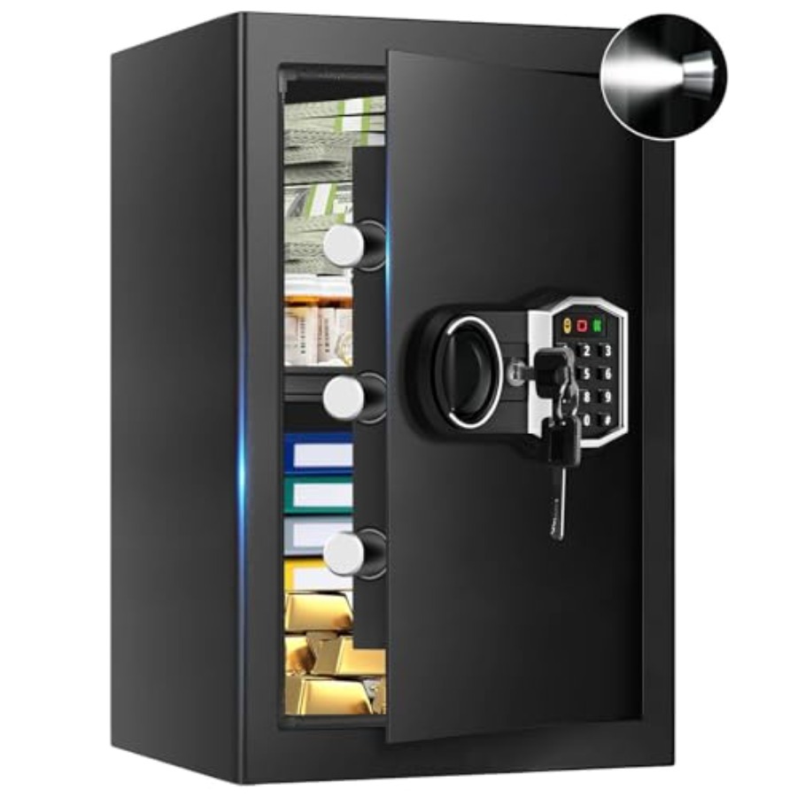 Safe Box Digital - Coffre-fort de sécurité domestique : boîte