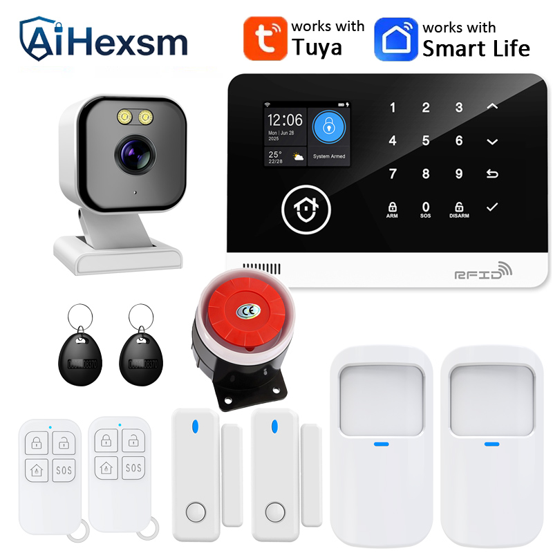 Home Security Google Camera - Caméra extérieure, contrôle par application Tuya,