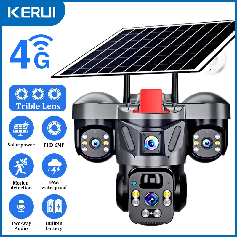 Home Security Ultimate - KERUI V380 Pro extérieur PTZ 6MP