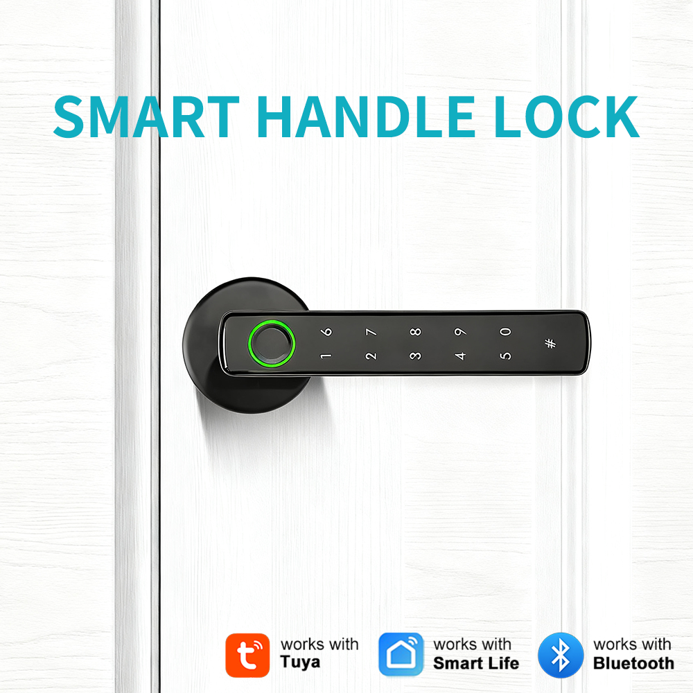 Home Security Lock System - Serrure de porte électronique intelligente Tuya