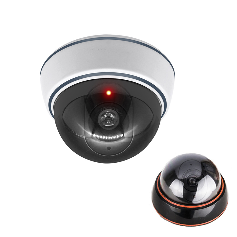 Home Security Camera Installation - Fausse caméra dôme créative noir/blanc, Simulation