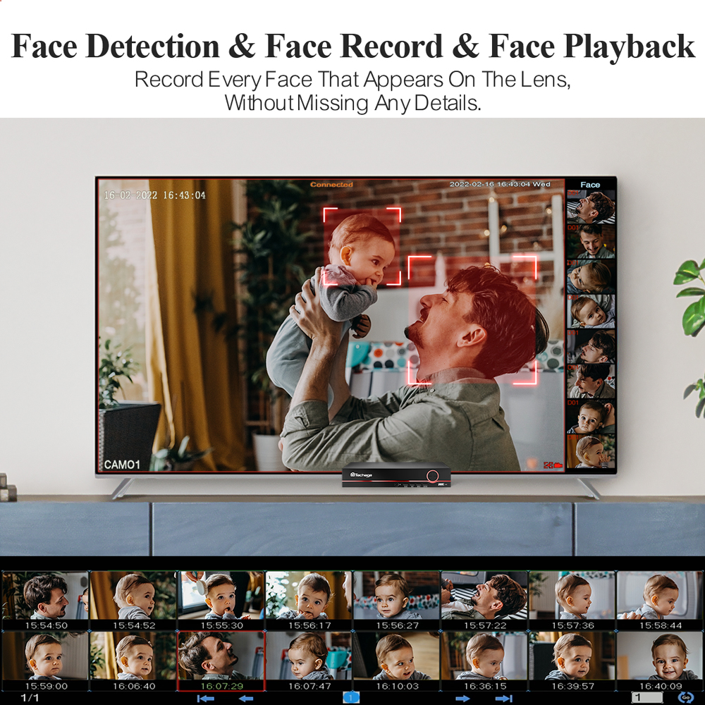 Techage-Système de caméra AI P - Home Security Kit With Camera avis et prix