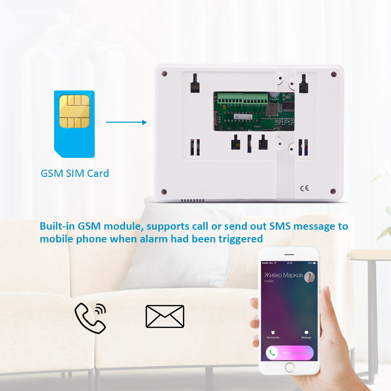 Système d'alarme Focus ST-IIIB - Sim Gsm Alarm avis et prix