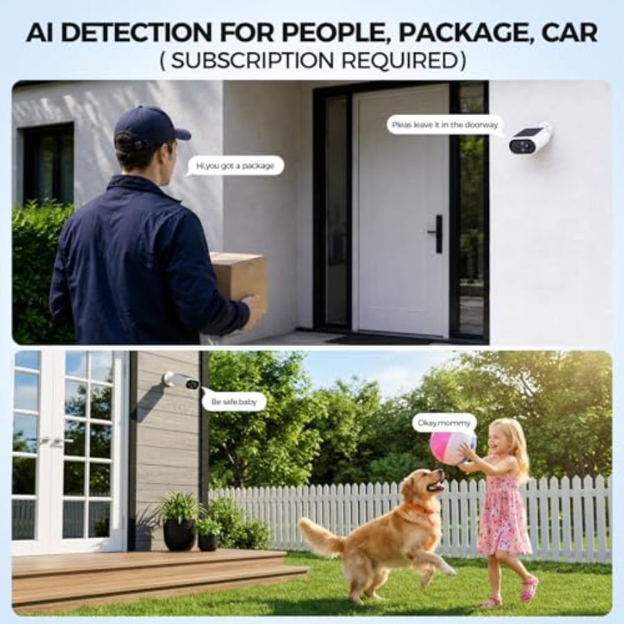 Caméras de sécurité solaires s - Home Security Cameras Wireless avis et prix