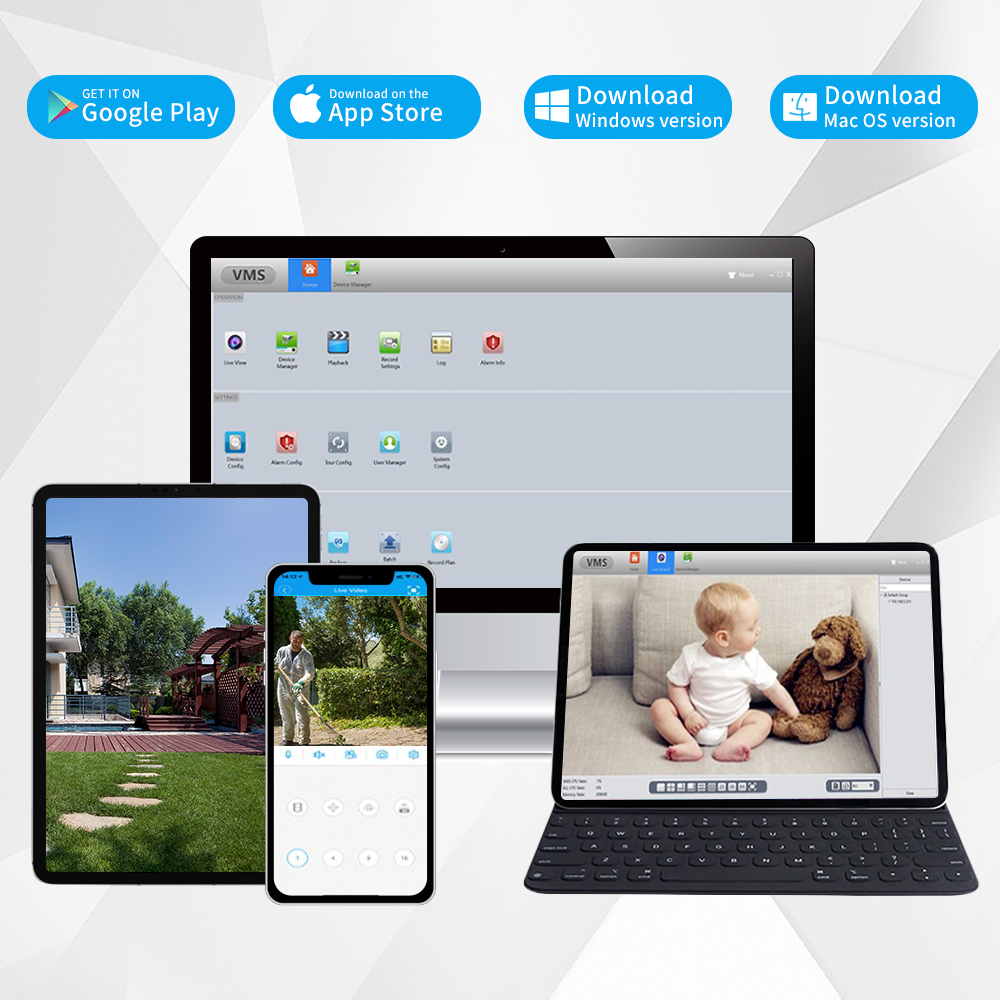 Kit de système de caméra de sé - Home Security Kit With Camera avis et prix