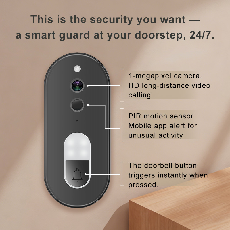 Sonnette vidéo sans fil WiFi T - Home Security Google Camera avis et prix