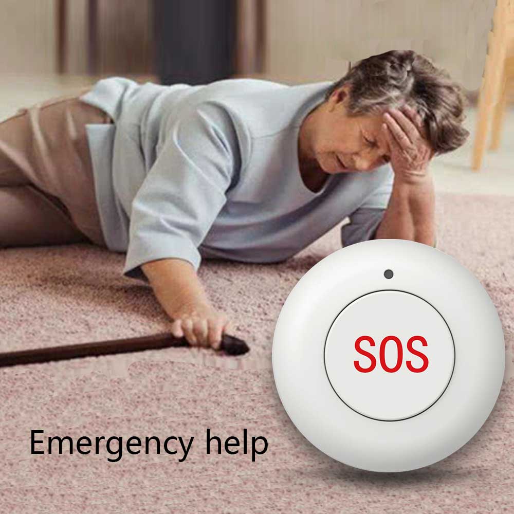 Bouton SOS sans fil, sonnette  - Sim Gsm Alarm avis et prix