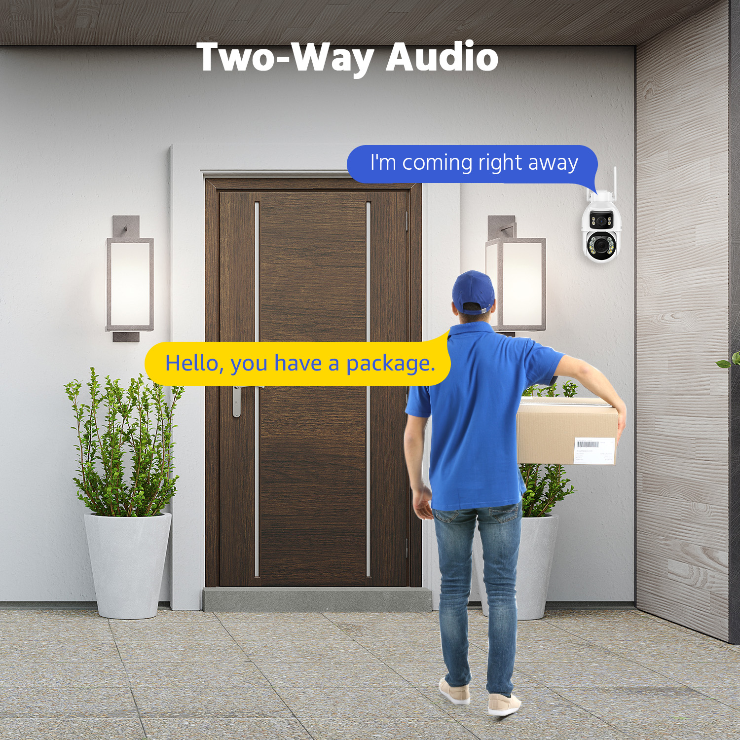 Caméra de sécurité ANNKE PTZ à - Home Security Google Camera avis et prix