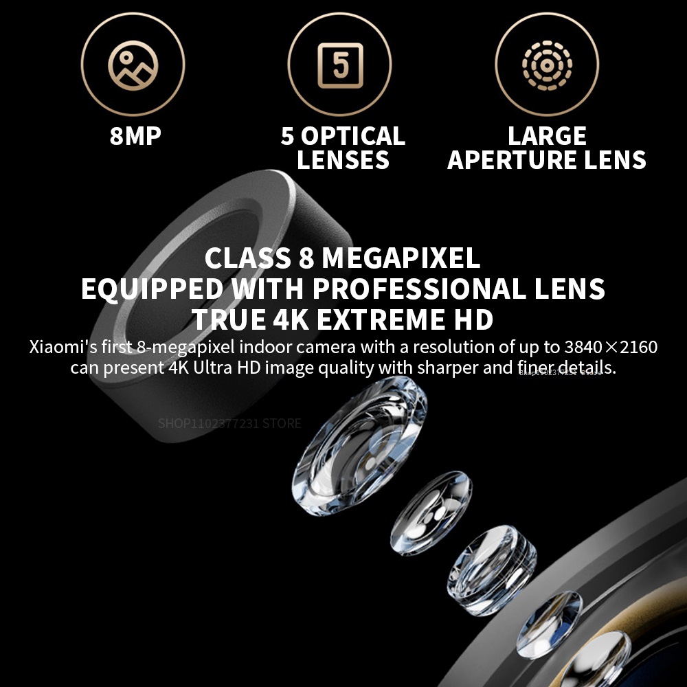 Caméra intelligente Xiaomi OG  - Home Security Camera 360 Xiaomi avis et prix