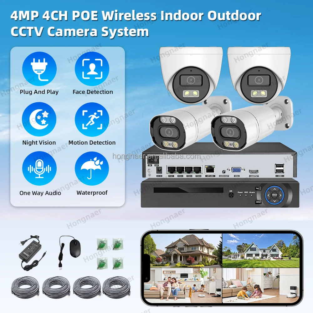 Kit Système de Caméras de Surv - Home Security Kit With Camera avis et prix