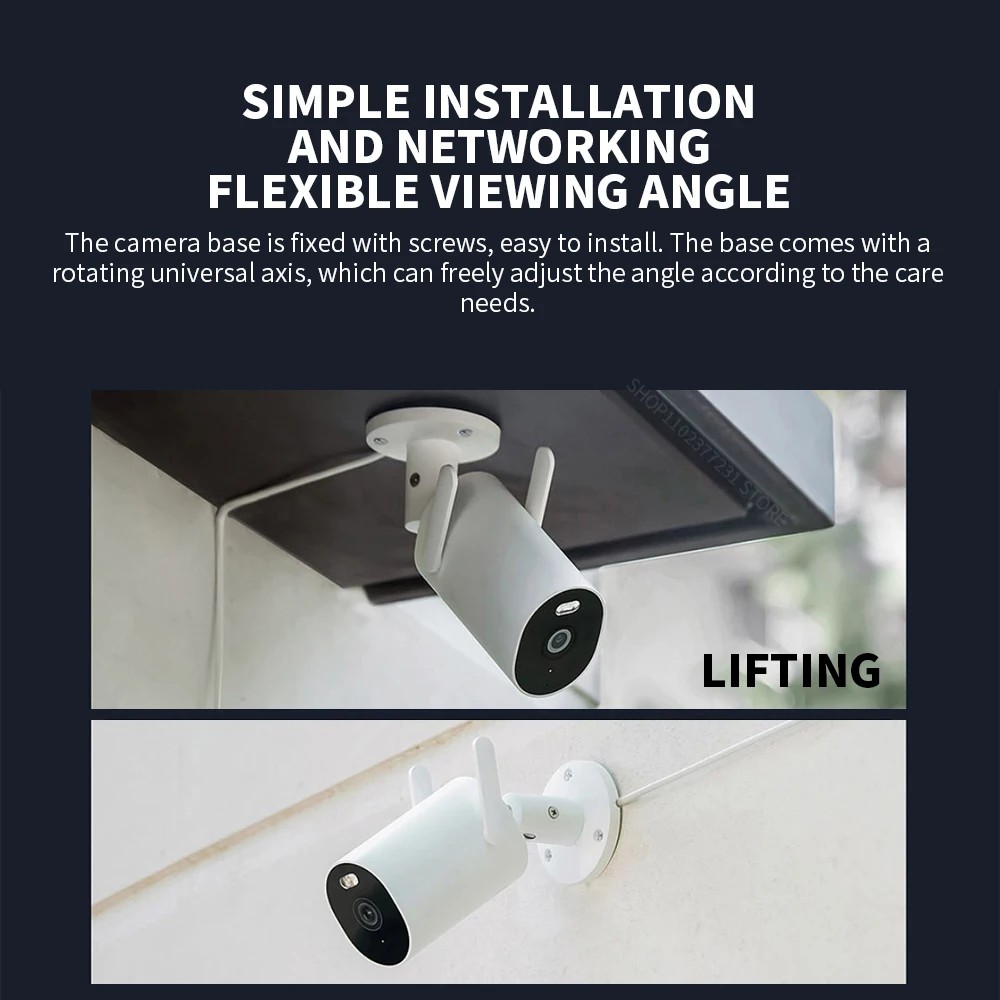 Caméra extérieure Xiaomi AW300 - Home Security Camera Xiaomi avis et prix