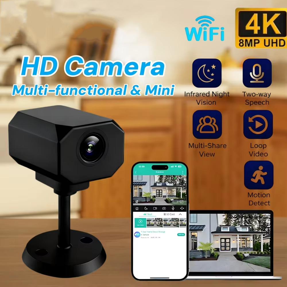 Caméra de sécurité WiFi HD 4K  - Home Security Camera avis et prix