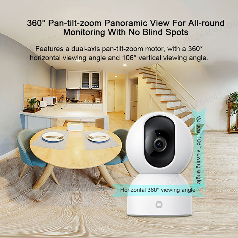Caméra intelligente Wifi de sé - Home Security Camera 360 Xiaomi avis et prix
