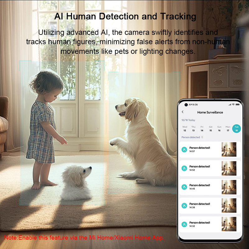 Caméra intelligente Wifi de sé - Home Security Camera 360 Xiaomi avis et prix