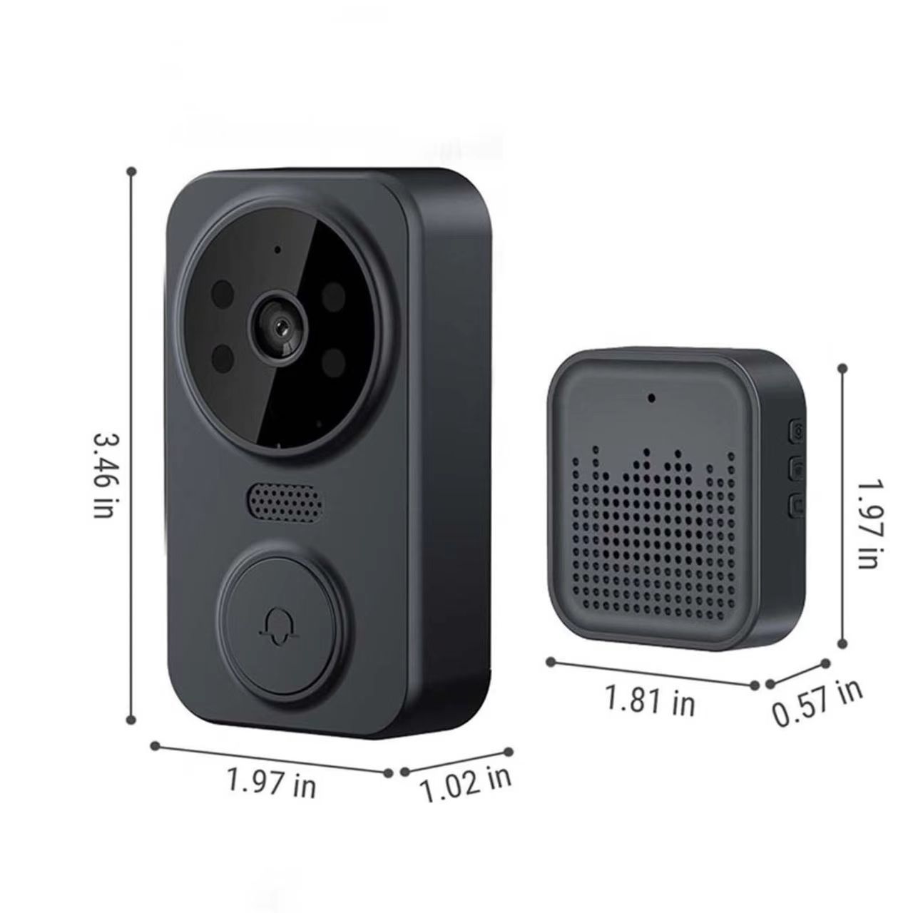Sonnette de porte intelligente - Home Security Video avis et prix