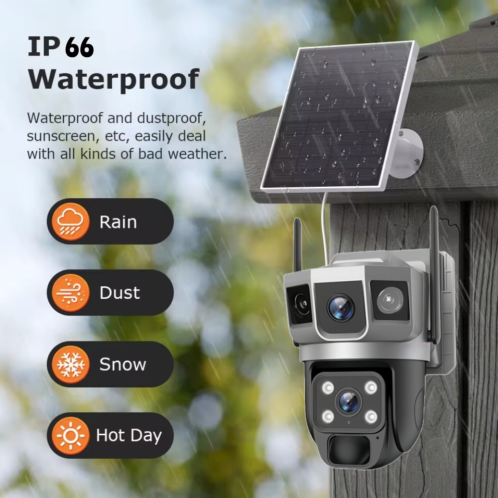 Caméra de surveillance solaire - Home Security Camera Installation avis et prix