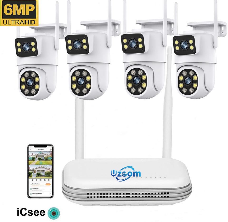 Kit NVR Wifi avec caméra IP ex - Home Security Kit With Camera avis et prix