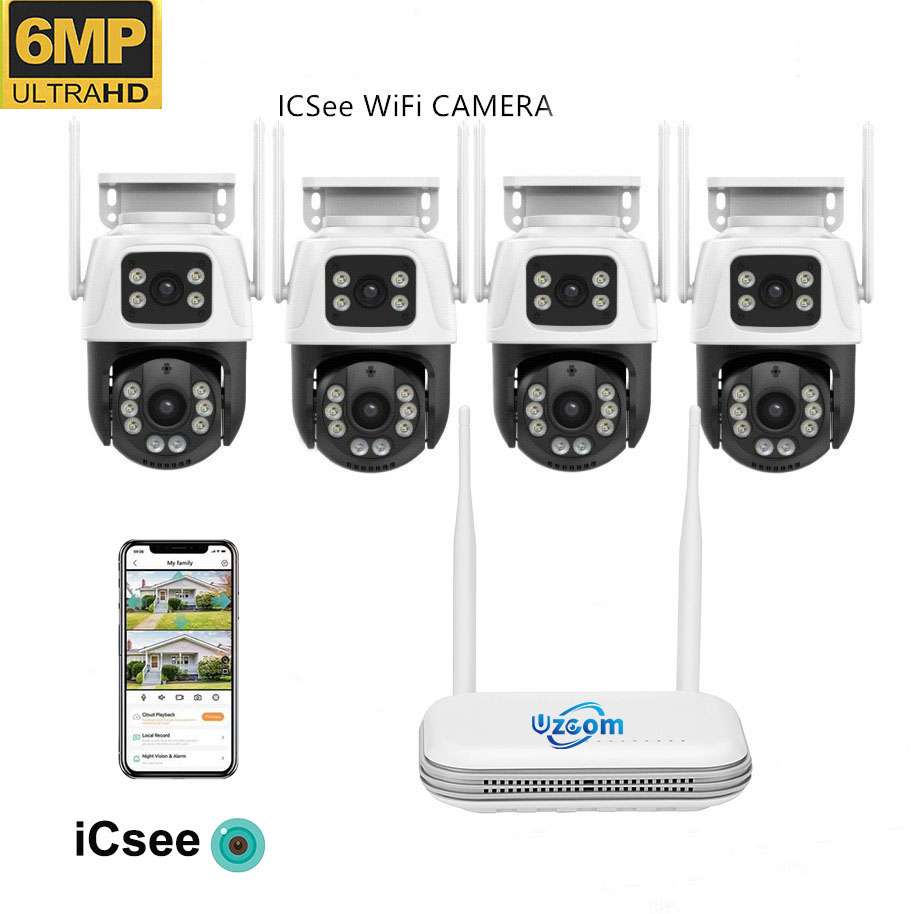 Kit NVR Wifi avec caméra IP ex - Home Security Kit With Camera avis et prix
