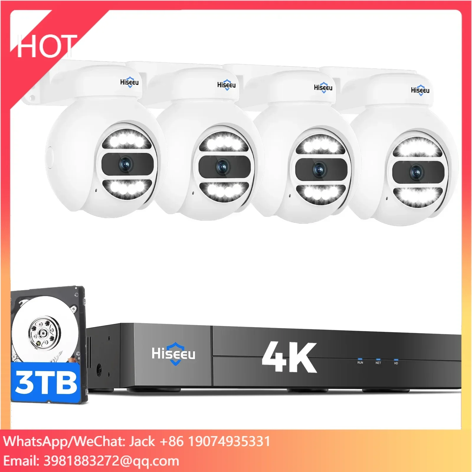 Système de caméra de sécurité  - Home Security Kit With Camera avis et prix