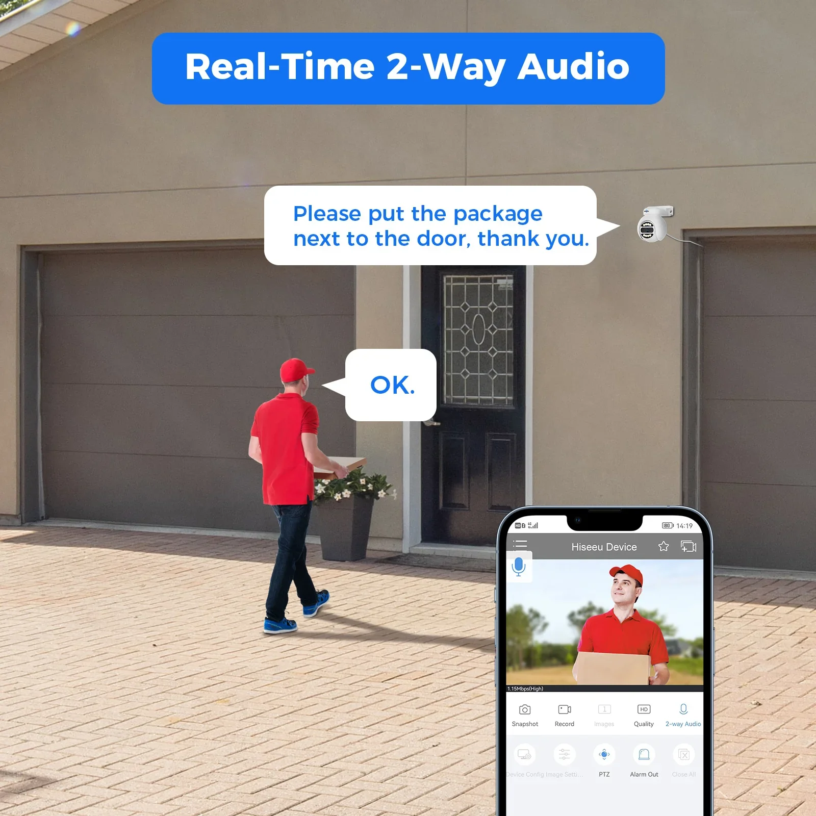 Système de caméra de sécurité  - Home Security Kit With Camera avis et prix