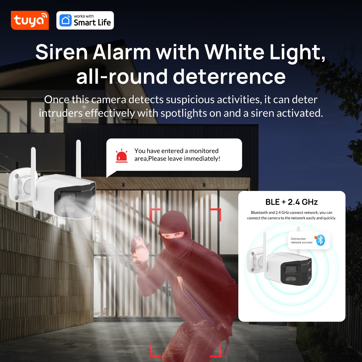 Tuya Smart 4MP 2,5K double obj - Home Security Camera Xiaomi avis et prix