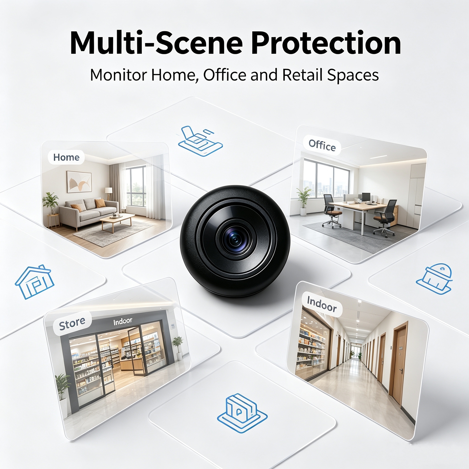 Caméra de sécurité domestique  - Home Security Camera avis et prix