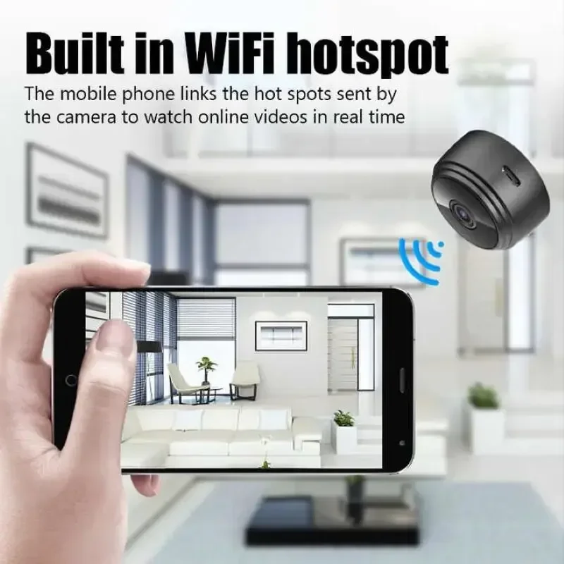 Nouveau A9 caméra Wifi 1080p H - Home Security Cameras Wireless avis et prix