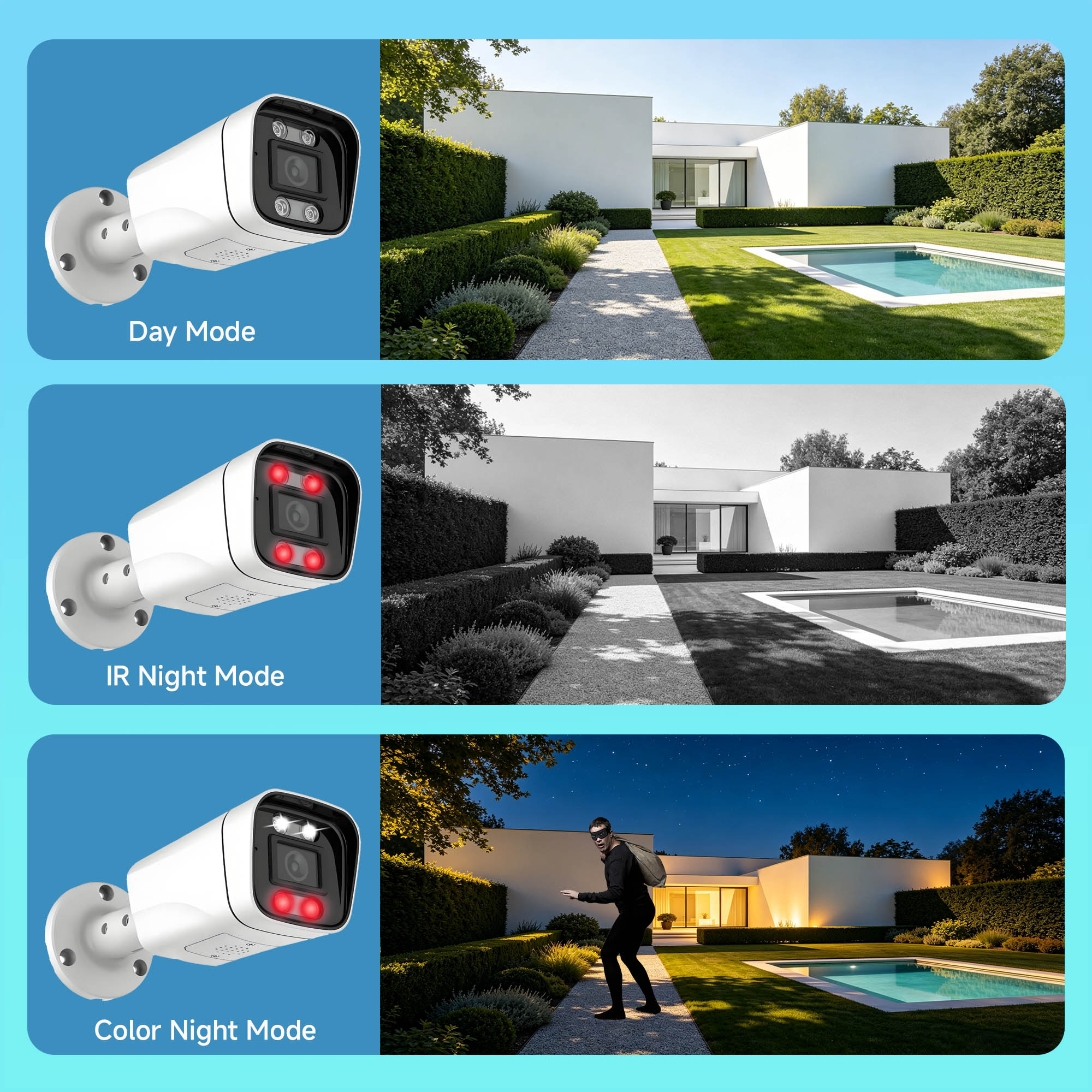 Système de sécurité BFMore 8MP - Home Security Video avis et prix