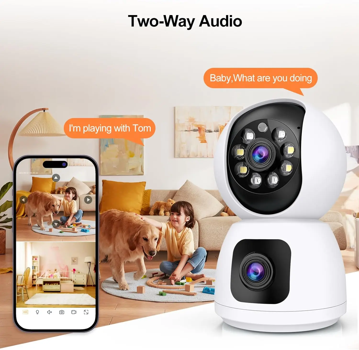Tuya 4K 8MP HD WiFi caméra int - Home Security Google Camera avis et prix