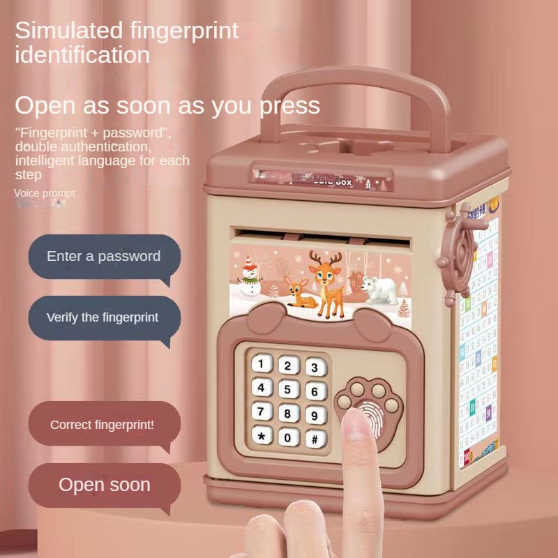 Tirelire avec empreinte digita - Safe Box Digital avis et prix