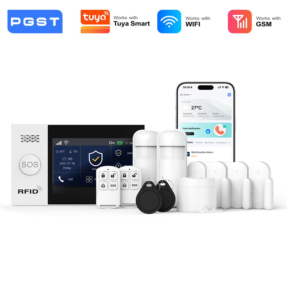 PGST alarme intelligente anti  - Sim Gsm Alarm avis et prix