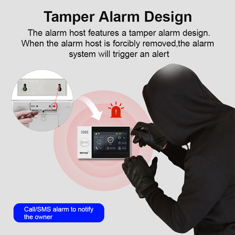 PGST alarme intelligente anti  - Sim Gsm Alarm avis et prix