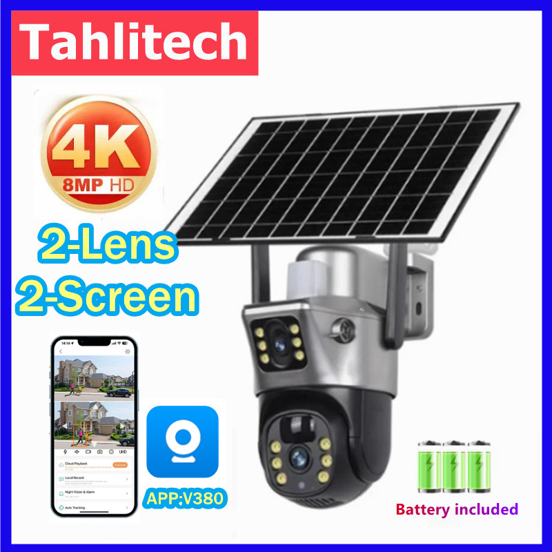 Tahlitech caméra solaire 4G Si - Home Security Cameras Wireless avis et prix