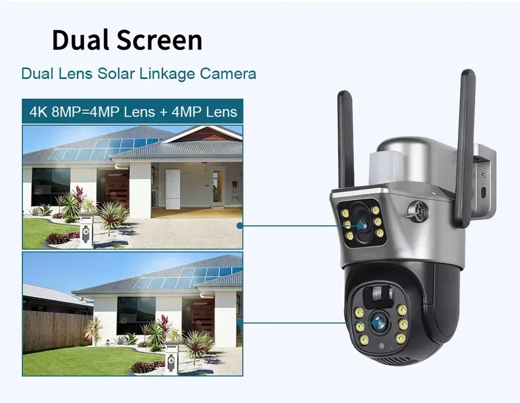 Tahlitech caméra solaire 4G Si - Home Security Cameras Wireless avis et prix